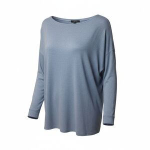 J. Jill Sky Blue 100% Cotton Lightweight Long Sleeve Women's Sweater, Like New
